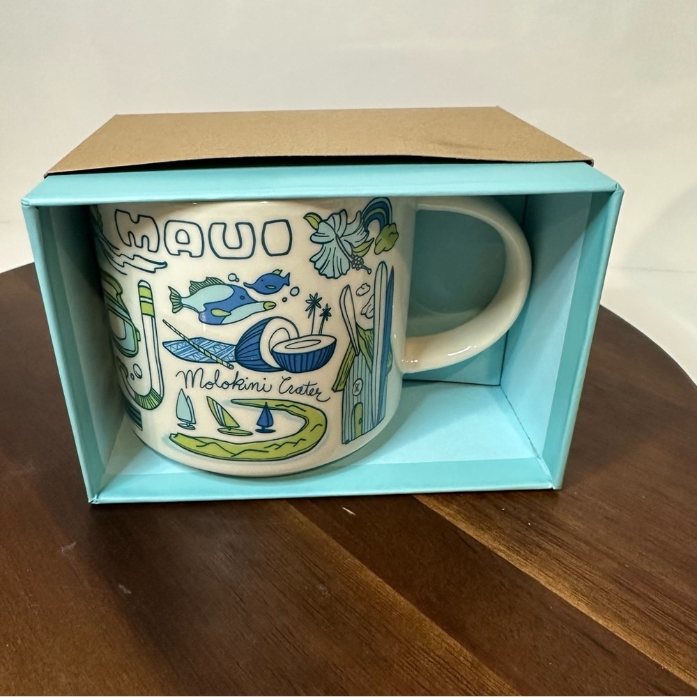 New Starbucks “Been There Series” Maui 14oz Ceramic Mug 2023